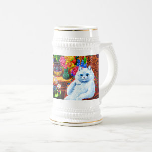 Cat College Master Beer Stein