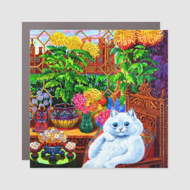 Cat College Master Car Magnet (Front)