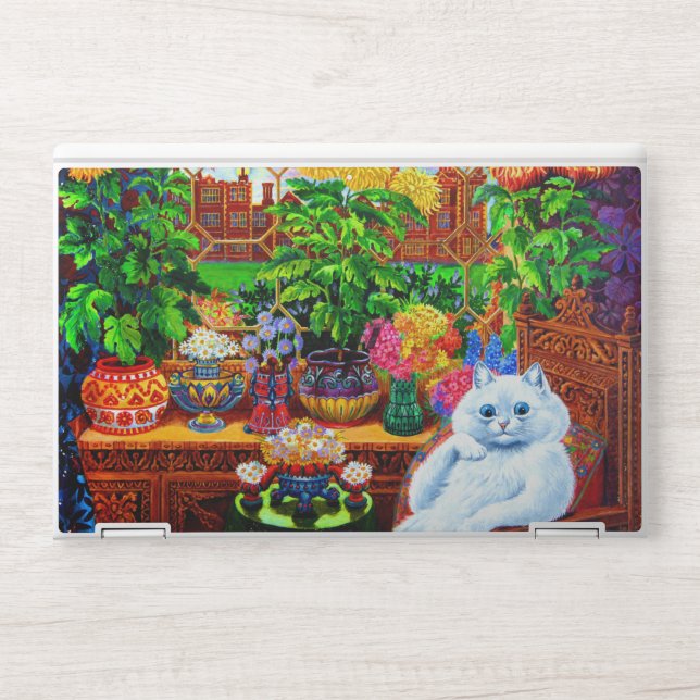 Cat College Master HP Laptop Skin (Front)