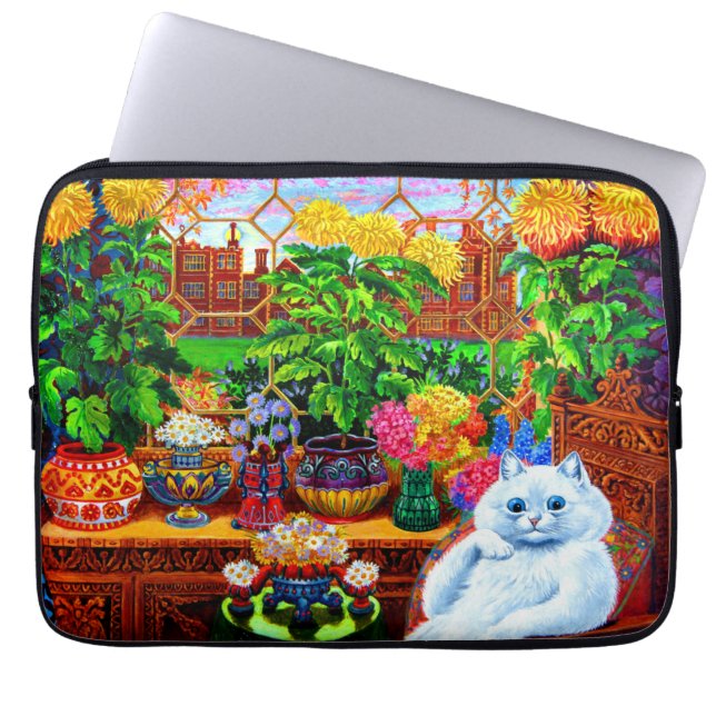 Cat College Master Laptop Sleeve (Front)