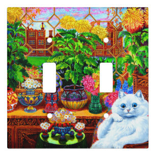 Cat College Master Light Switch Cover