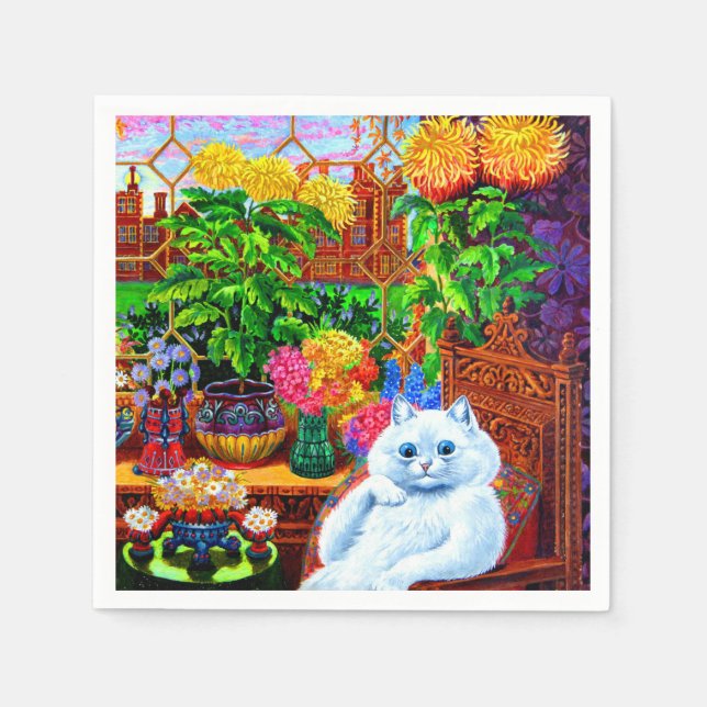 Cat College Master Napkins (Front)