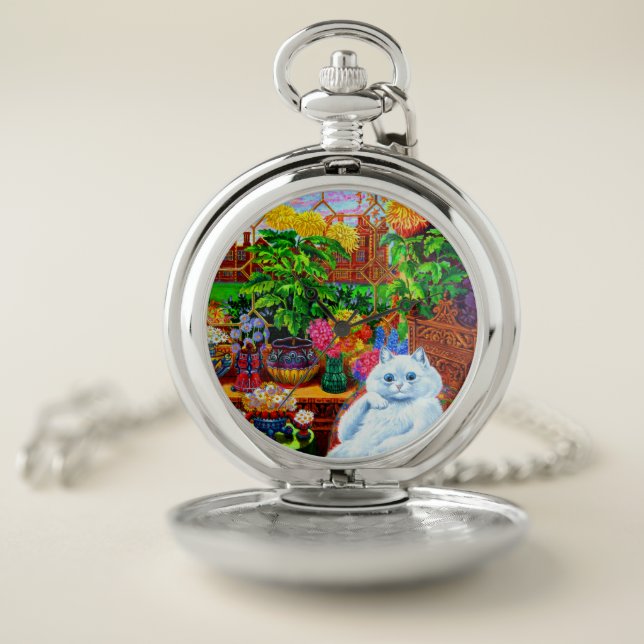 Cat College Master Pocket Watch (Inside)