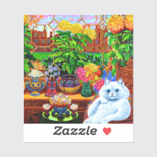 Cat College Master Sticker