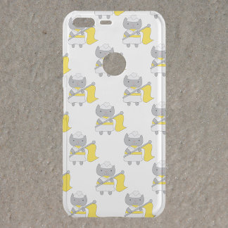 Cat Color Guard Flag Team Pattern Yellow White Uncommon Google Pixel XL Case