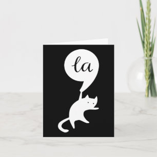 Cat Comma La Kamala Harris For President 2024 Elec Card