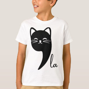 Cat Comma La Kamala Harris For President 2024 Elec T-Shirt