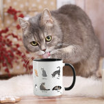 Cat Commands Mug<br><div class="desc">There are 6 different dog commands. Of course the cats are ignoring them!</div>