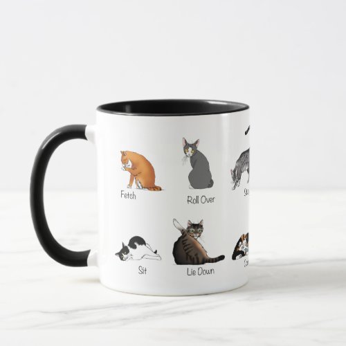 Cat Commands Mug