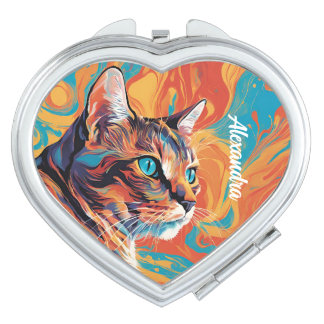 Cat compact mirror