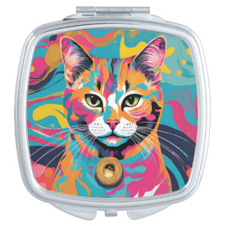 Cat compact mirror