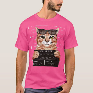 Cat Confession Police Board T-Shirt