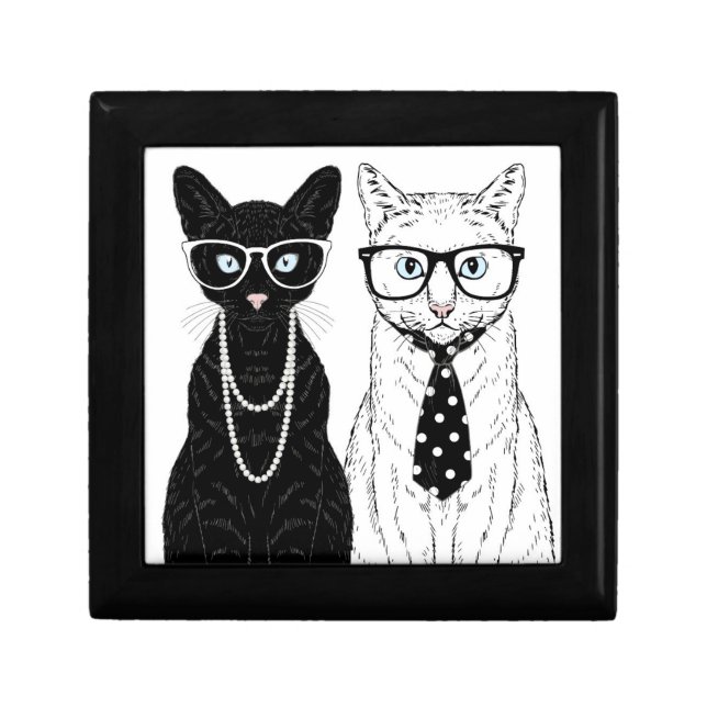 Cat Couple Gift Box (Front)