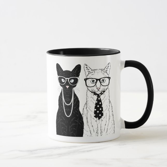 Cat Couple Mug (Right)