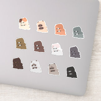 Cat Couple Sticker