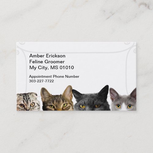 Cat Crowd Business Cards