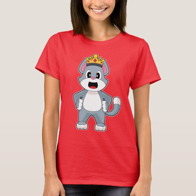 Cat Crown T-Shirt (Front)
