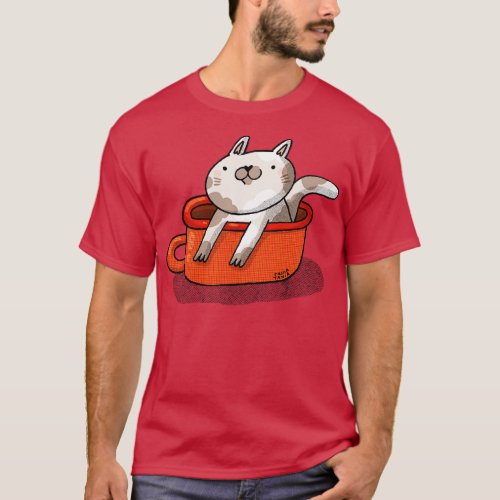 Cat Cup T_Shirt