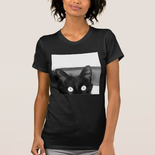 Cat Curiosity T_Shirt