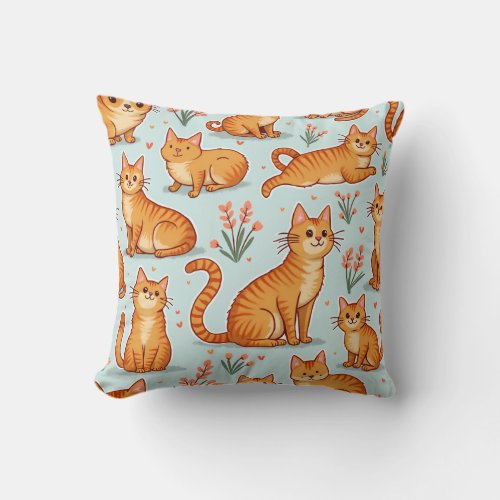 cat cushion pillow