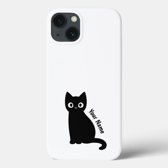 Cat Custom Name Case (Back)
