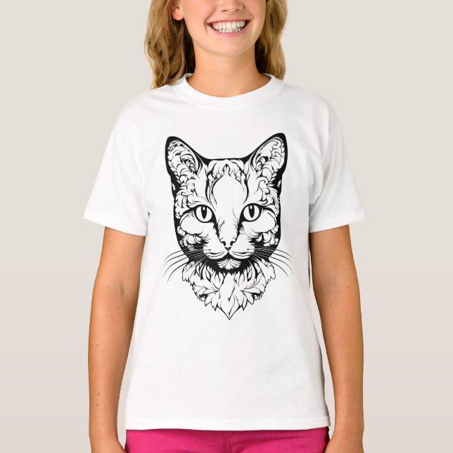 Cat - cut T-Shirt (Front)