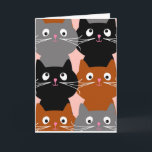 CAT CUTE CATS CATASTIC BIRTHDAY CARDS<br><div class="desc">CUTE CATS BIRTHDAY CARD</div>