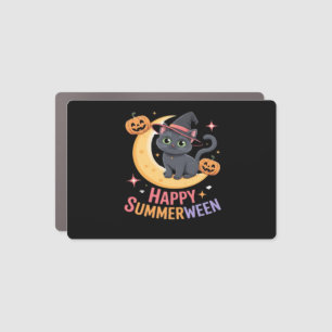 Cat Cute Halloween Aesthetic Essential T-Shirt Car Magnet