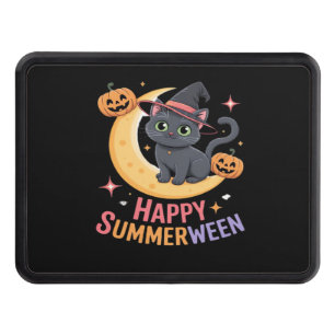 Cat Cute Halloween Aesthetic Essential T-Shirt Hitch Cover