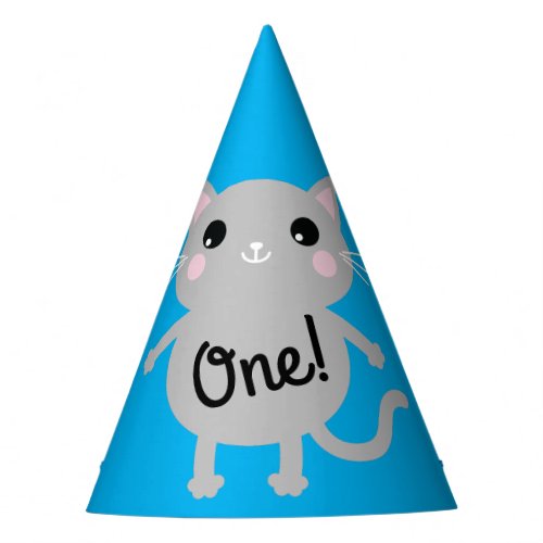 Cat Cute Kitty Kids Birthday Party Theme Party Hat