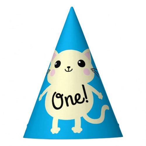 Cat Cute Kitty Kids Birthday Party Theme Party Hat