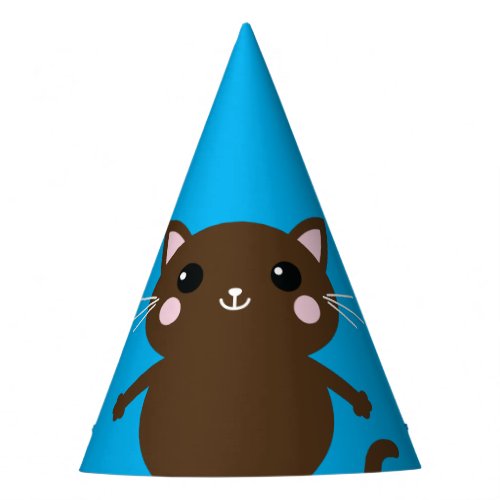 Cat Cute Kitty Kids Birthday Party Theme Party Hat