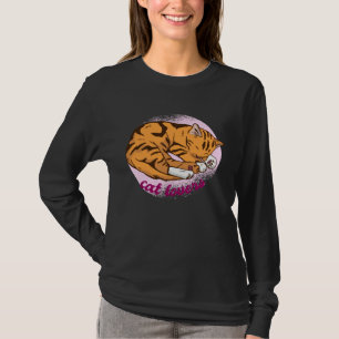 cat  cute sleeping T-Shirt
