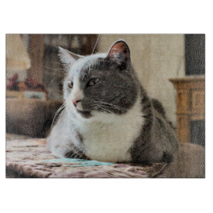 Cat Cutting Board