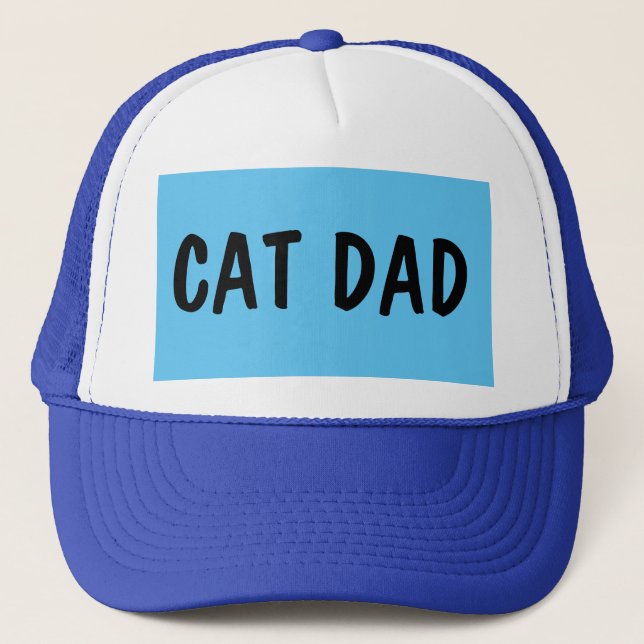 CAT DAD BALL CAPS HATS (Front)