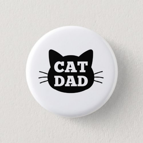 Cat Dad   Button