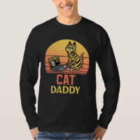 Cat Dad Ca Vintage Eighties Style Cat Daddy  4