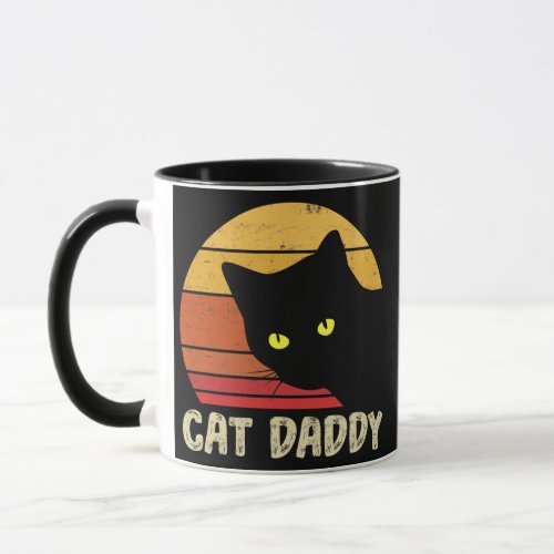 Cat Dad Cat Daddy Best Cat Dad Ever Fathers Day Mug