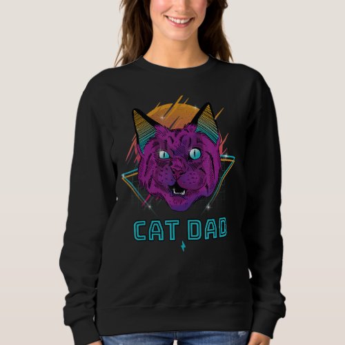 Cat Dad   Cat Daddy  For Men  Cat  For Men Sweatshirt