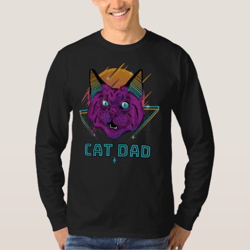 Cat Dad   Cat Daddy  For Men  Cat  For Men T_Shirt