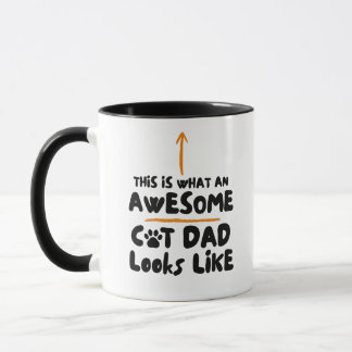 Cat Dad Cat Lover Owner Mug
