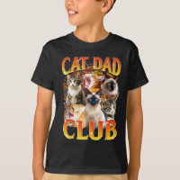 Cat Dad Club Funny Life Is Better With Cats Father