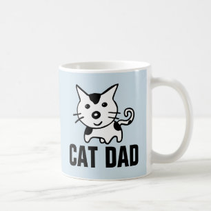 CAT DAD COFFEE MUGS