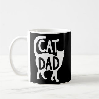 Cat Dad Dad Papa Father's Day Men Coffee Mug