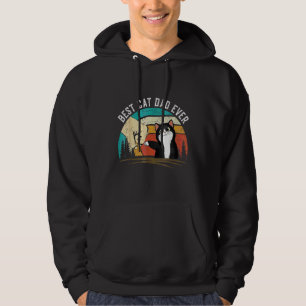 Cat Dad Father's Day Daddy  Best Cat Dad Ever Hoodie