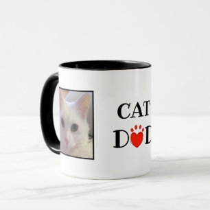 Cat Dad Father's Day Personalized Photos Mug