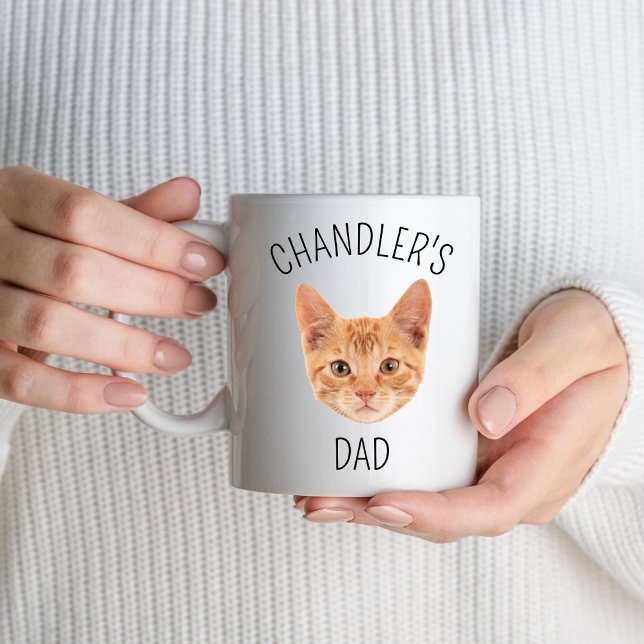 Cat Dad For Pet Owners Lovers Father's Day Gift Mug (Creator Uploaded)