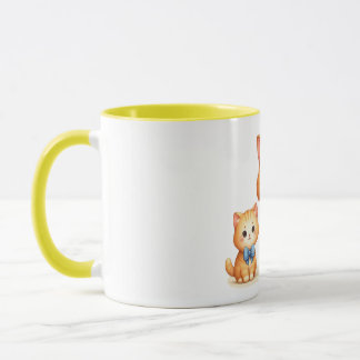 cat dad love mug