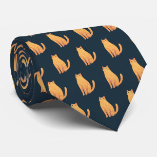 Cat Dad Neck Tie