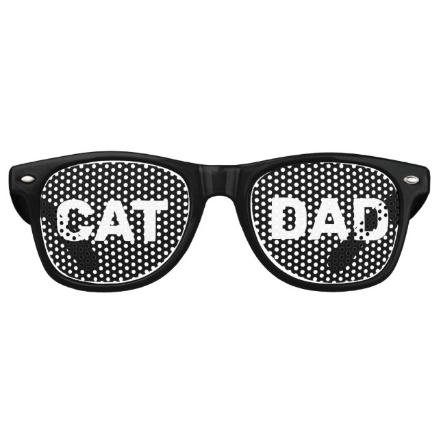 CAT DAD NOVELTY SUNGLASSES SHADES (Front)
